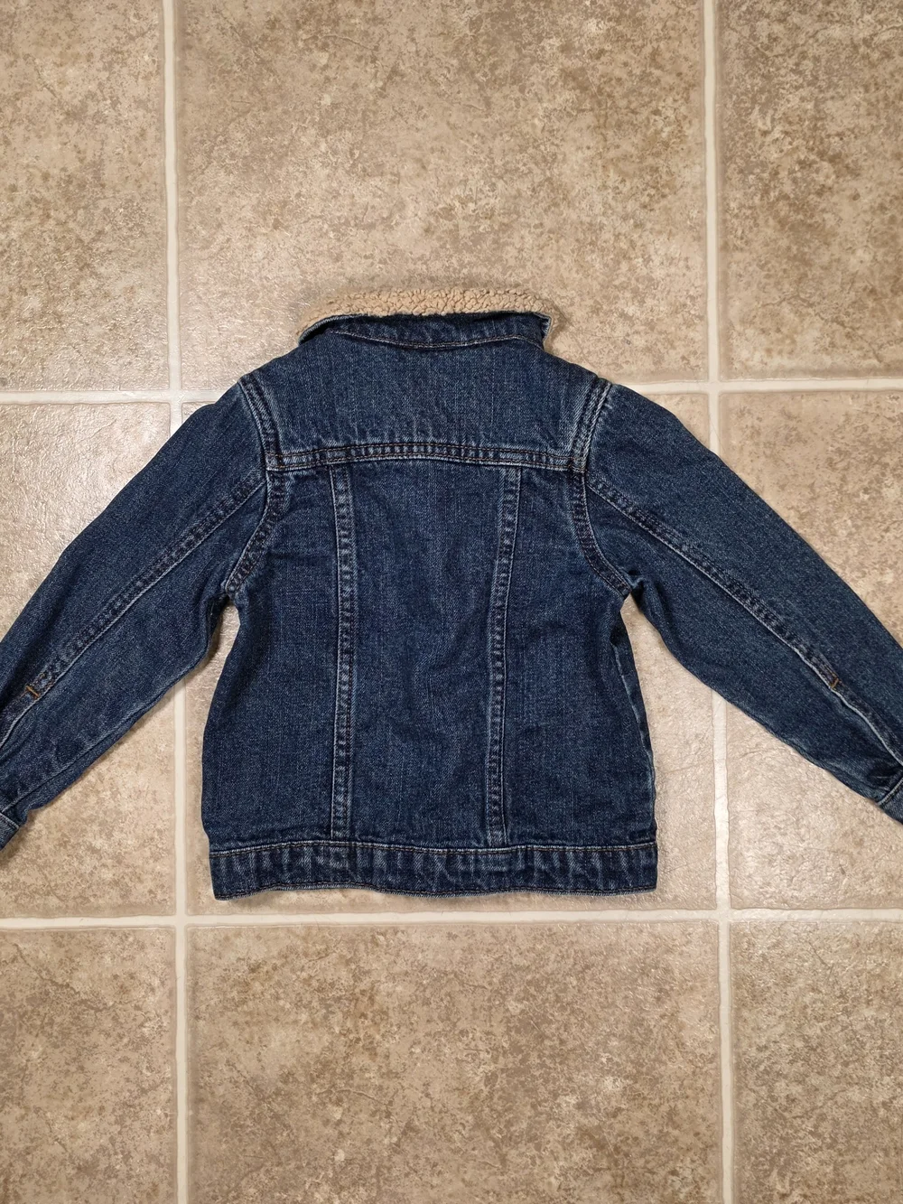 Wrangler Sherpa Collar Denim Jacket 2T